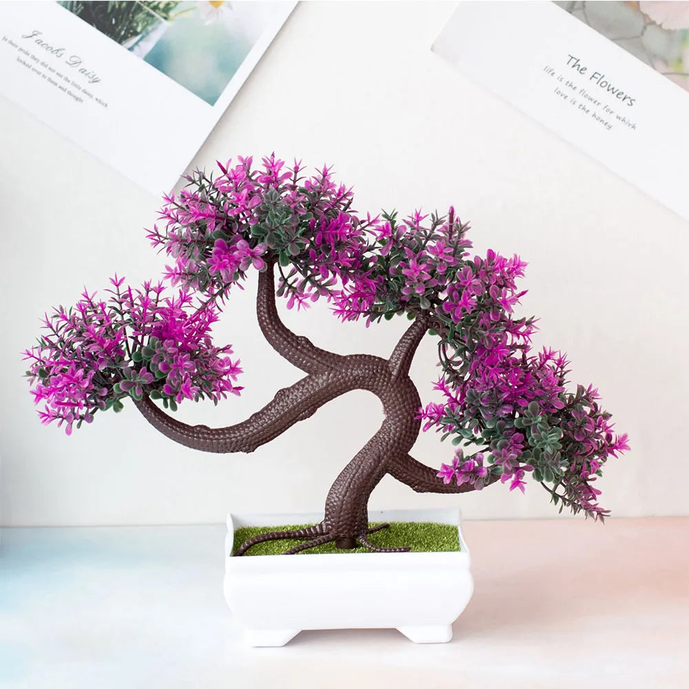 Artificial Potted Bonsai Tree Decor