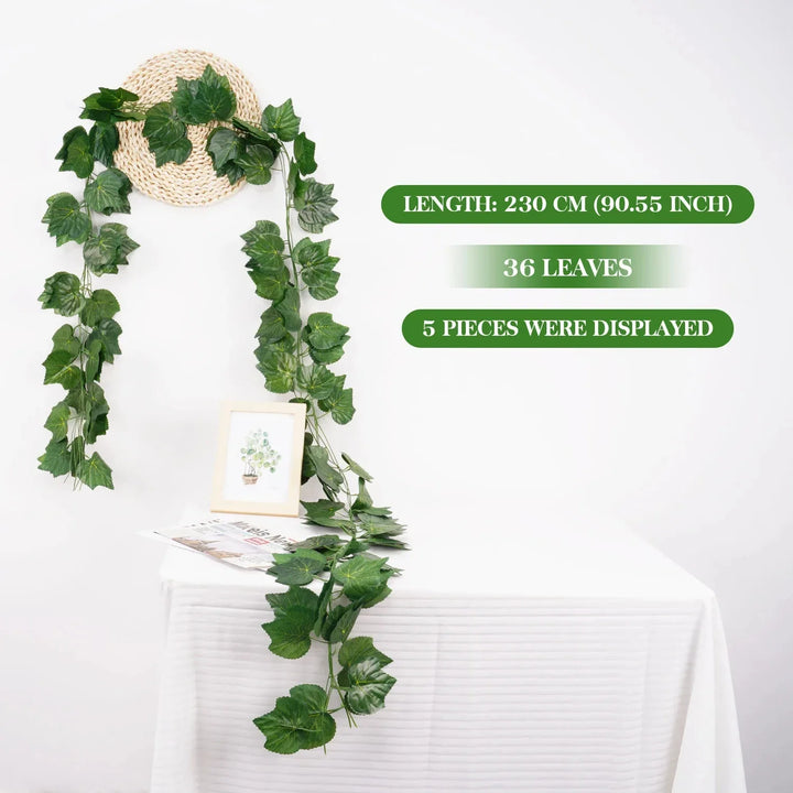 Artificial Garland Silk Wall Plant Home