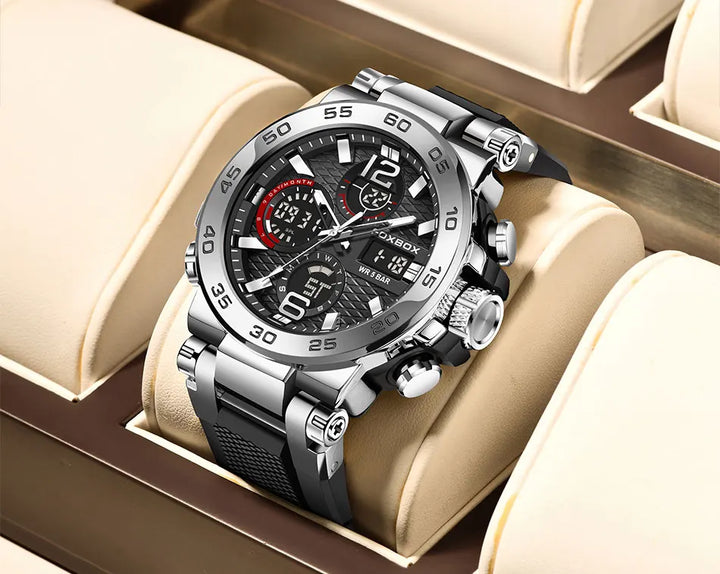 LIGE Luxury LED Display Men Wristwatches Fashion Luminous Sport Man Watch Waterproof Calendar Quartz Watch Mens Montres Hommes