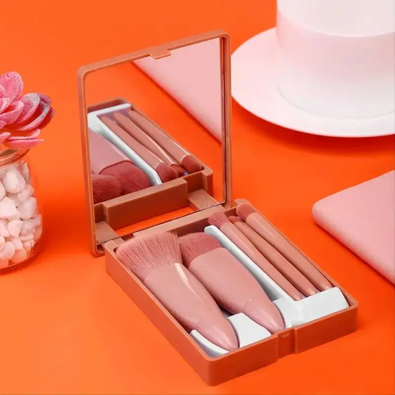 5pcs Travel Makeup Brush Set
