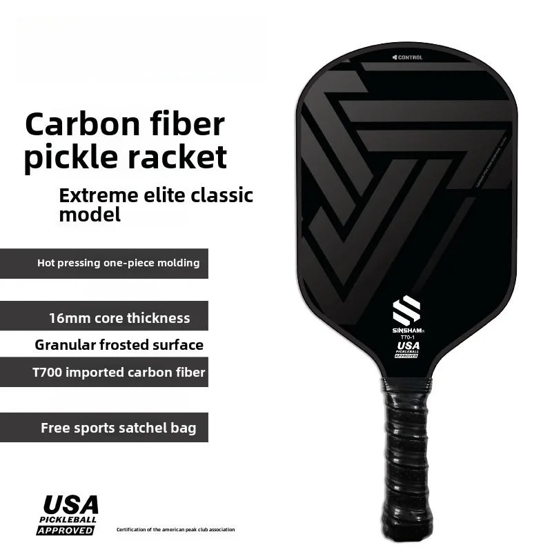 T700 One-Piece Carbon Pickleball Paddle