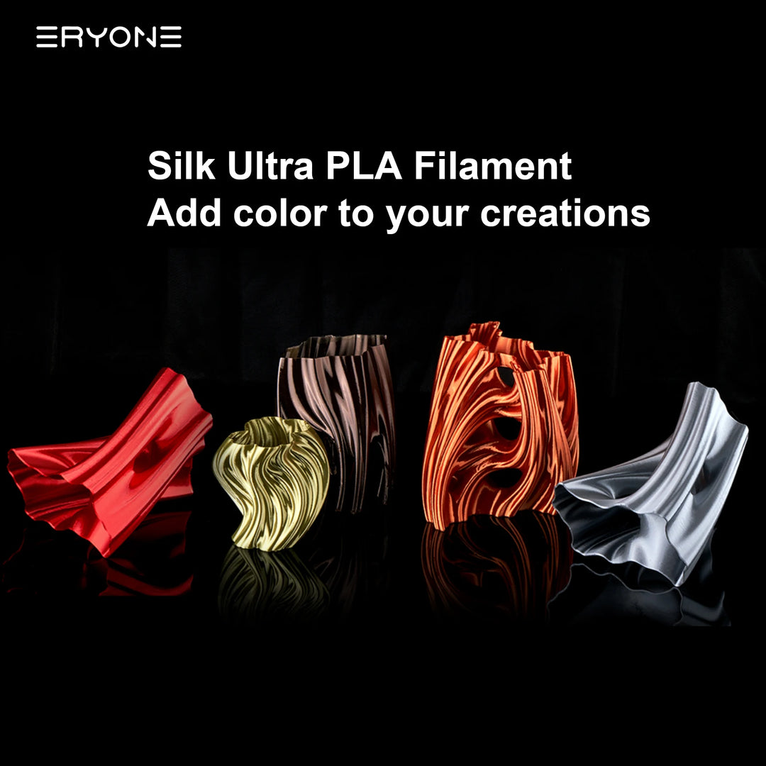 Eryone Promotion Ultra SILK PLA Filament 3D Printing New Arrival 1.75mm 1Kg For 3D Printer High Quality Fast delivery
