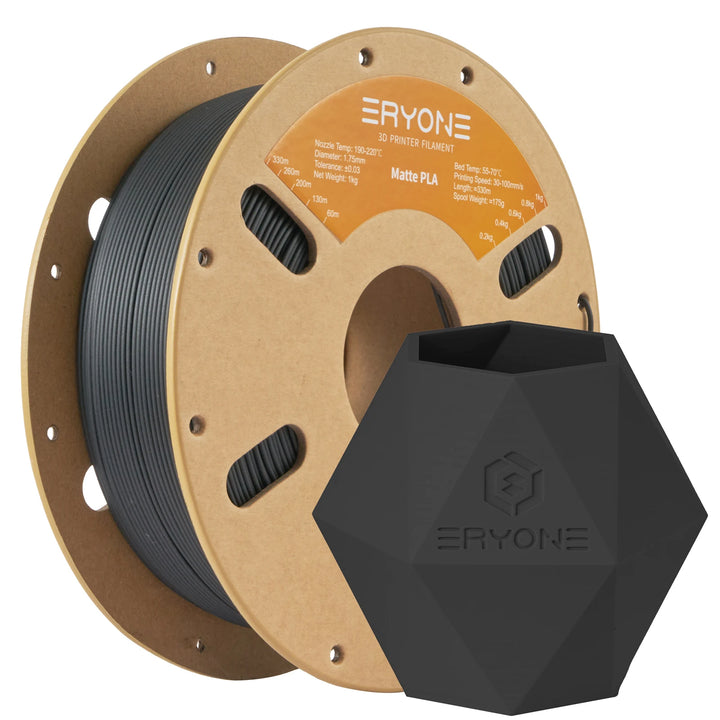 ERYONE Matte PLA Filament 1KG 1.75mm High Quality Spool Matte Filament For 3D Printer New Arrival  Fast Shipping