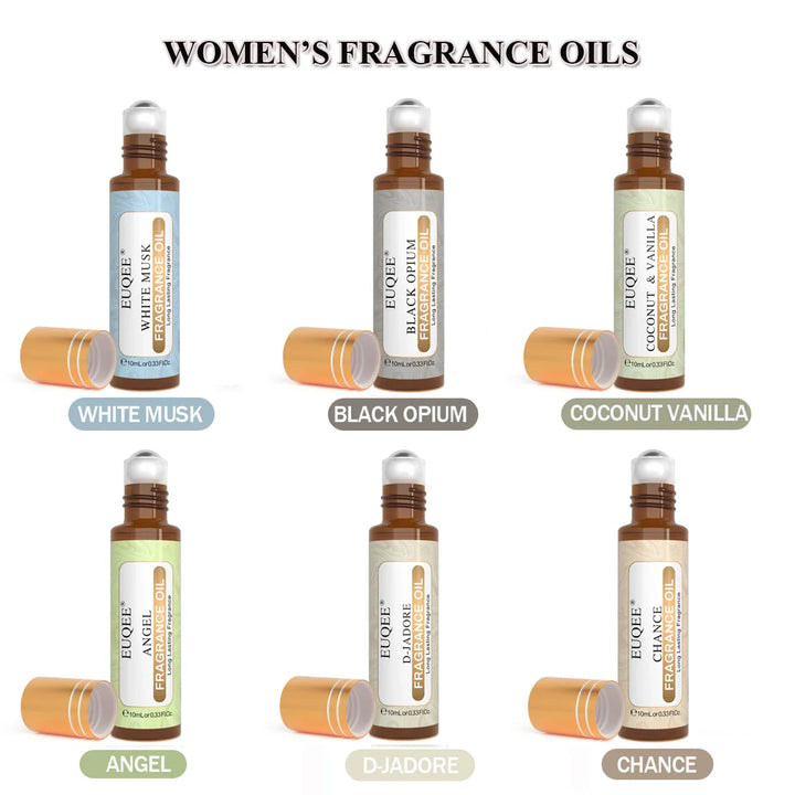 Unisex EUQEE 6pcs Fragrance Oil Set