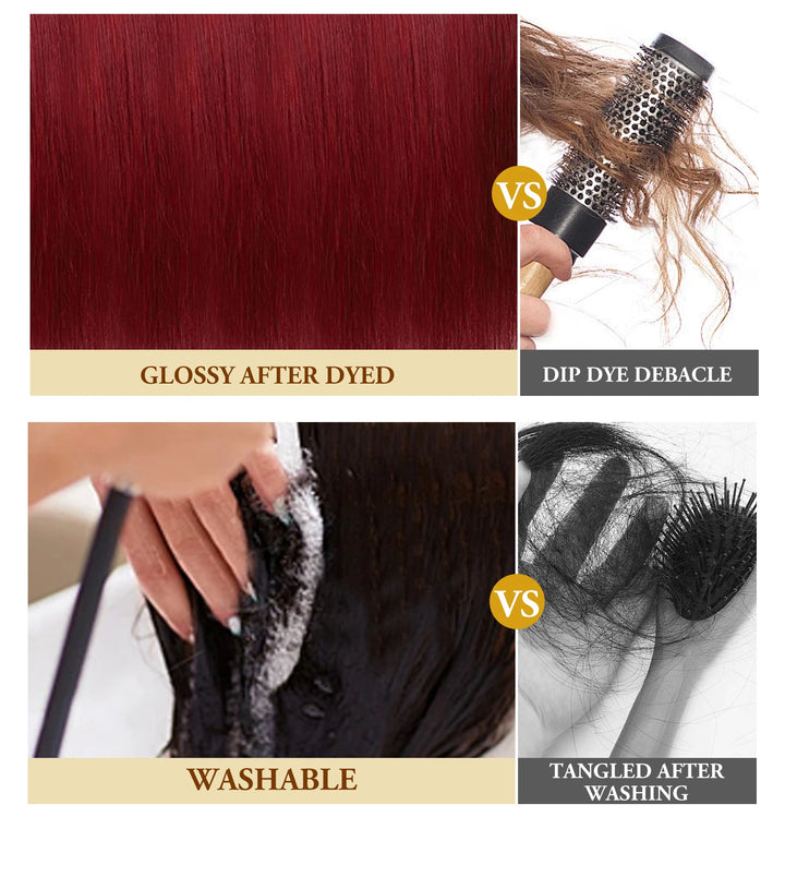 8-34 Inch Bone Straight Human Hair Weave Bundles 16 A Brazilian Natural Color 100% Remy Human Hair Extension 2 4 6 Bundles Weft