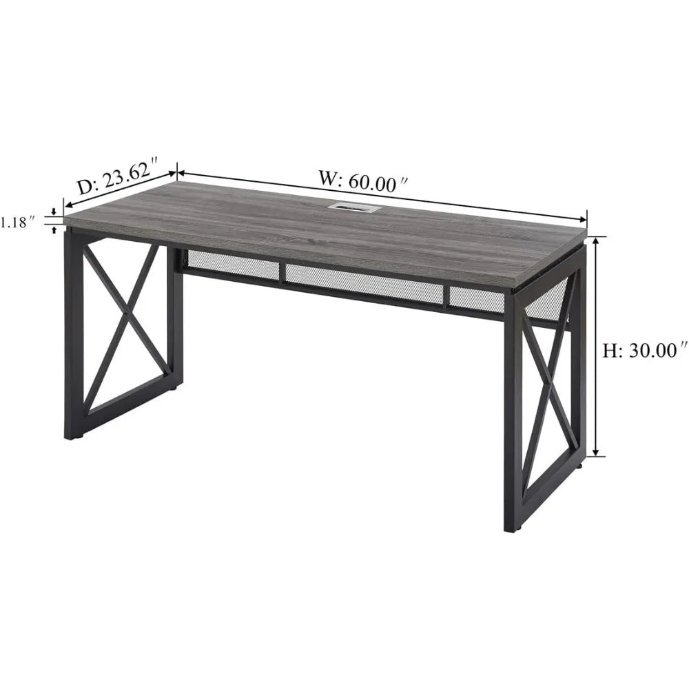 Industrial Office Computer Desk