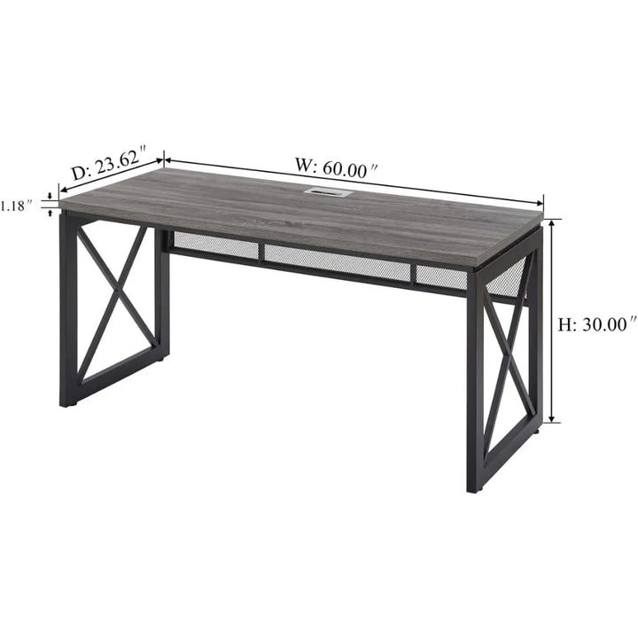 Industrial Office Computer Desk
