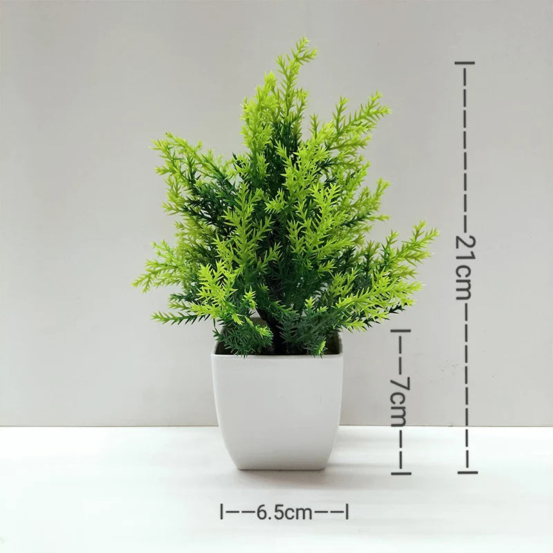 Artificial Potted Plant for Window