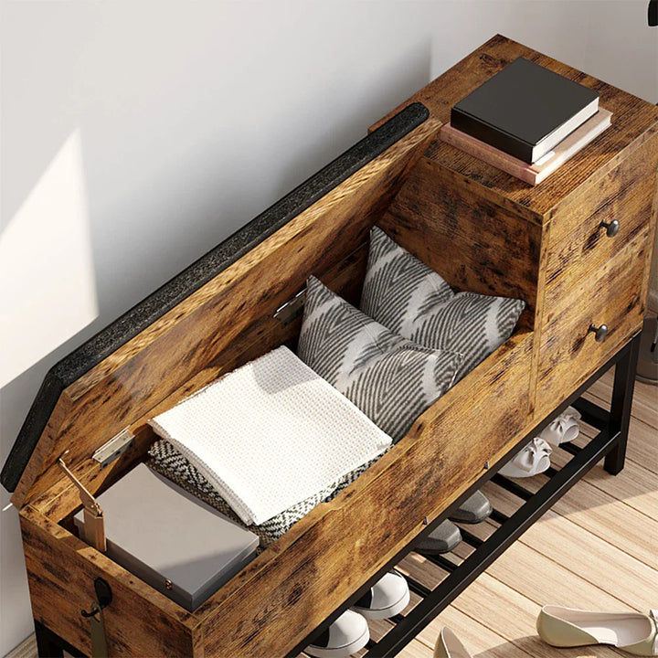 Entryway Bench Shoe Storage