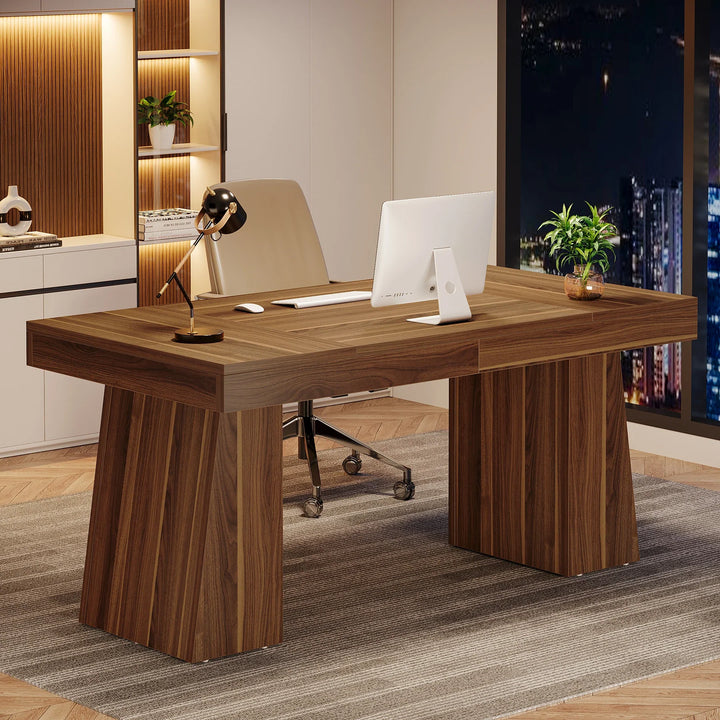 Tribesigns 55" Executive Office Desk