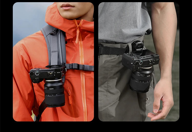 Ulanzi UKA07 Backpack Camera Clip Mount Strap Clamp Kit Universal Quick Release Plate For Arca Swiss F38 DSLR Sony Nikon Camera