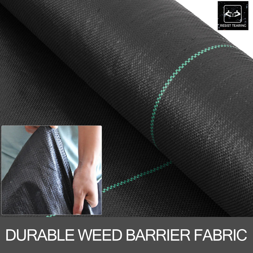 VEVOR Landscape Fabric 6ft x 300ft Geotextile Fabric Durable Heavy Duty 1.5oz Ground Cover Woven For Commercial Greenhouse Yard