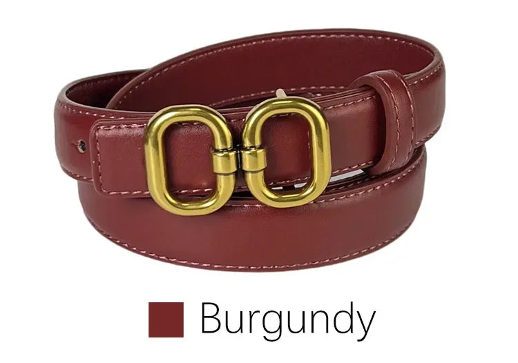 2025 luxury brand leather belt for men women designer alloy buckle waist strap female jeans trouser dress waistband