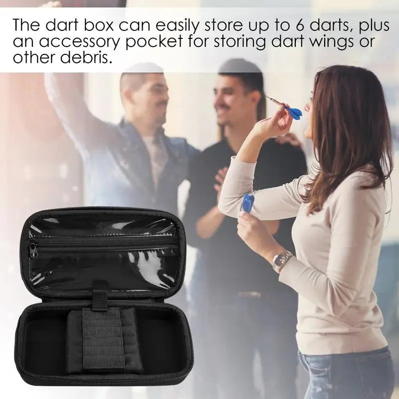 Dart Carrying Cases EVA Darts Carrying Storage Box Multipurpose Dart Storage case Portable Darts Protective Case (Box Only)