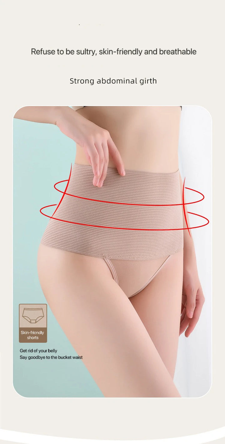 1pcs Women High Waist Shaping Brief Body Shaper Slimming Underwear Butt Lifter Control Pantie Plus Size Sexy Shapewear Panty