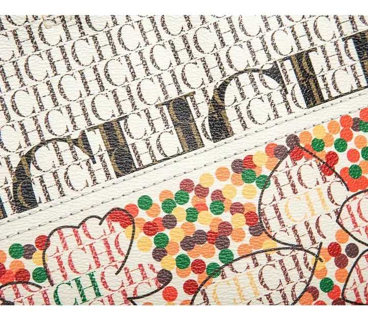 CH High Quality Letter Print Premium Feeling Clutch Bag Versatile Shoulder Bag Niche Design Luxury Brand Fashion Crossbody