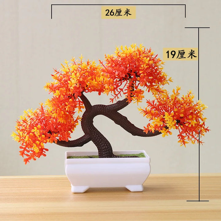 Mini Artificial Bonsai Tree Decoration