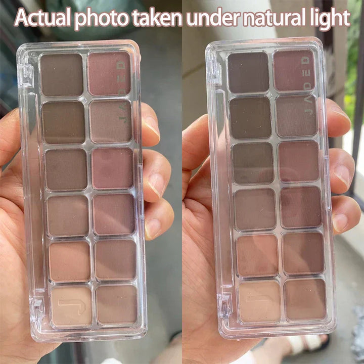 Full Matte Earth Tone Eyeshadow Palette