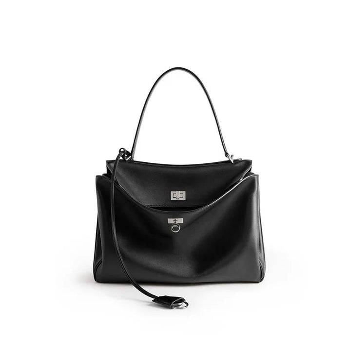 2025 Luxury Brand Rodeo Woman Bags Spring Autumn Genuine Leather Women Totes Fashion Gold Buckle Women Shoulder HandBags