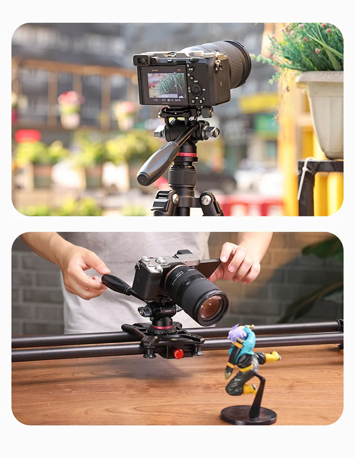 Ulanzi U-190 U190 Panoramic Tripod Head Hydraulic Fluid Video Damping Head For Tripod Monopod DSLR Camera Holder Stand Mobile