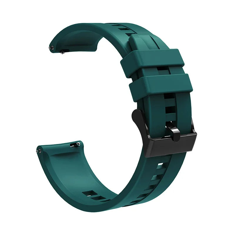 Silicone 22mm strap For Huawei GT 2 3 4 46mm WristStrap For Huawei Watch3 GT4 GT2 Pro GT2e Magic2 Bracelet Football Pattern Band