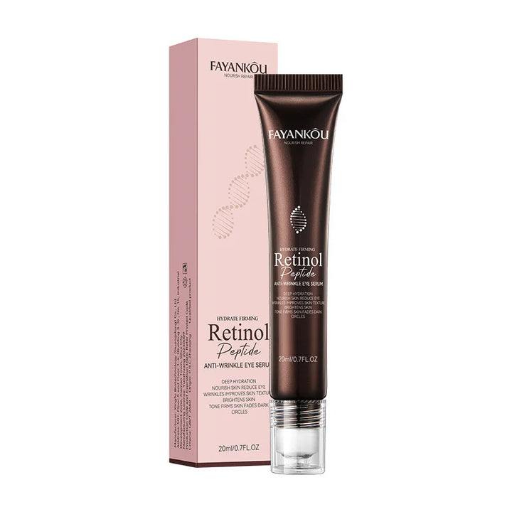 Retinol Anti Wrinkle Eye Serum Peptide Remove Dark Circles Eye Bags Puffiness Cream Moisturizing Repairing Korean Skincare New