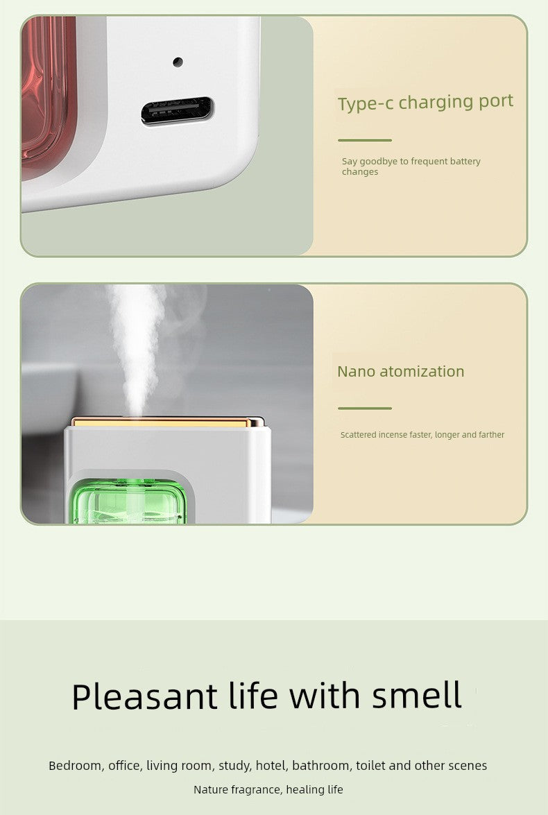 Perfume Machine Automatic Spray Aerosol Dispenser Domestic Aroma Diffuser Fragrance Machine Cachin Aroma Diffuser Ultrasonic Aroma Diffuser Fragrance