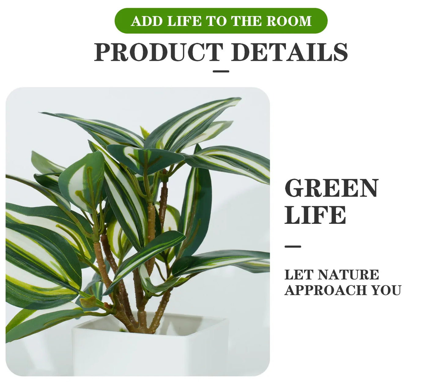 Artificial Bonsai Plant Table Décor