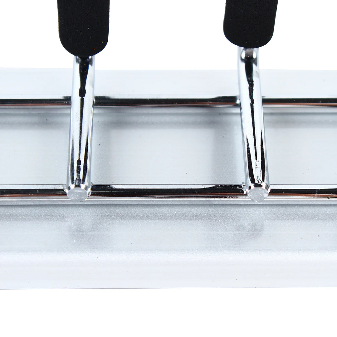 Pull Out Wardrobe Trouser Rack 9 Scarf Holder Hanger Rail Extendable Trousers Hanger Suitable for Wardrobe Depth 48cm