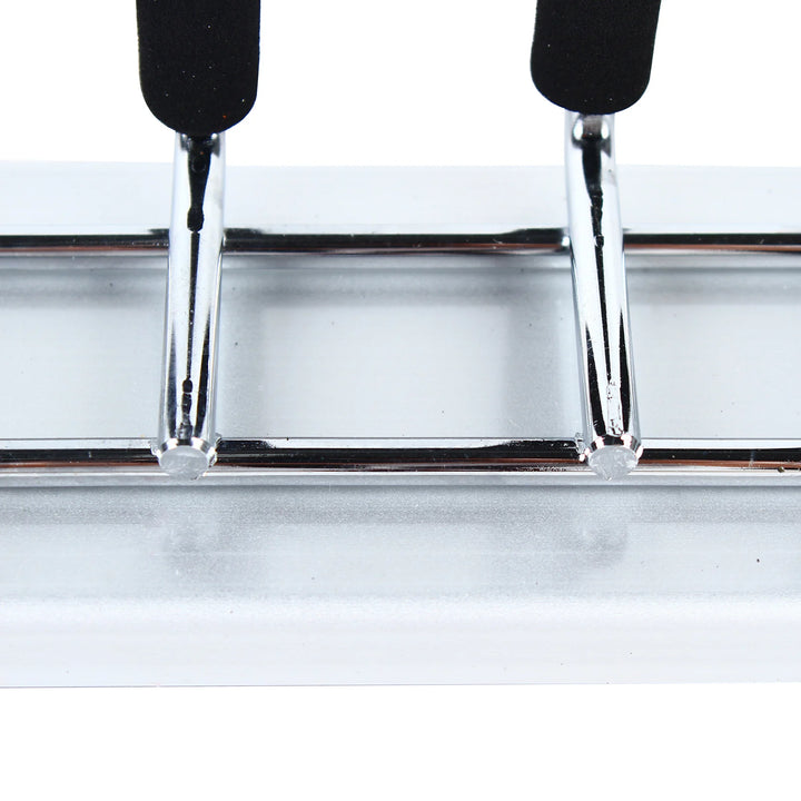 Pull Out Wardrobe Trouser Rack 9 Scarf Holder Hanger Rail Extendable Trousers Hanger Suitable for Wardrobe Depth 48cm