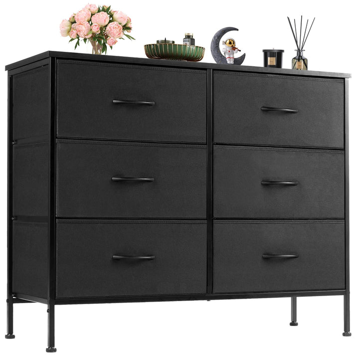 JHK Fabric Nightstand for Bedroom