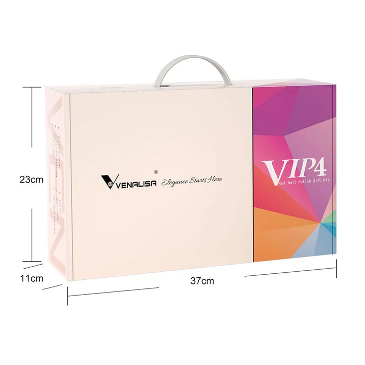 VENALISA VIP4 Kit Nail Gel Polish HEMA FREE Full Coverage 36/60 Color Gel Pigment Professional Nail Art Long-lasting Gel Varnish
