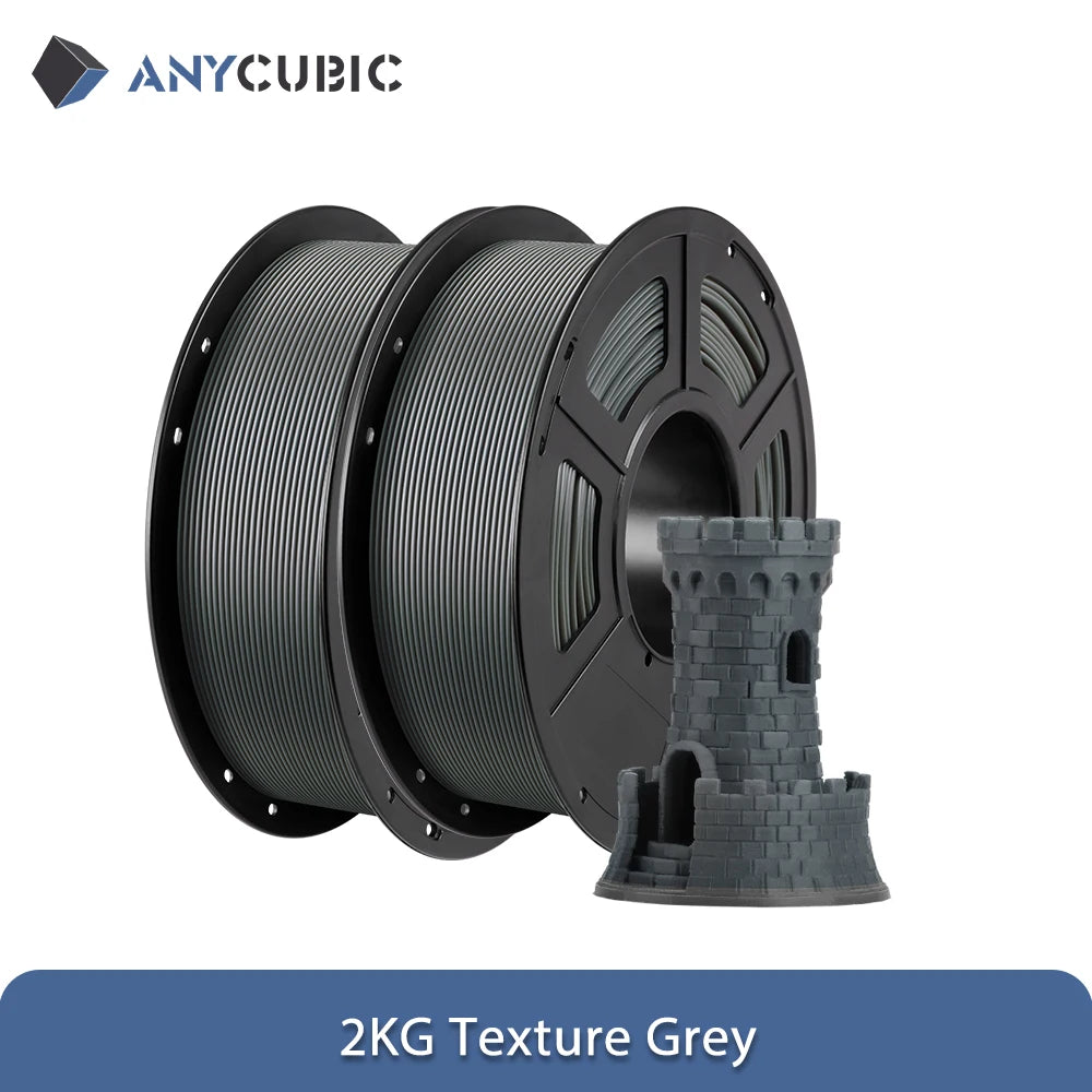 2 pieces/lot ANYCUBIC PLA 3D Printer Filament 1.75mm 1kg/Roll PLA Filament 3D Printing Material For FDM 3D Printer
