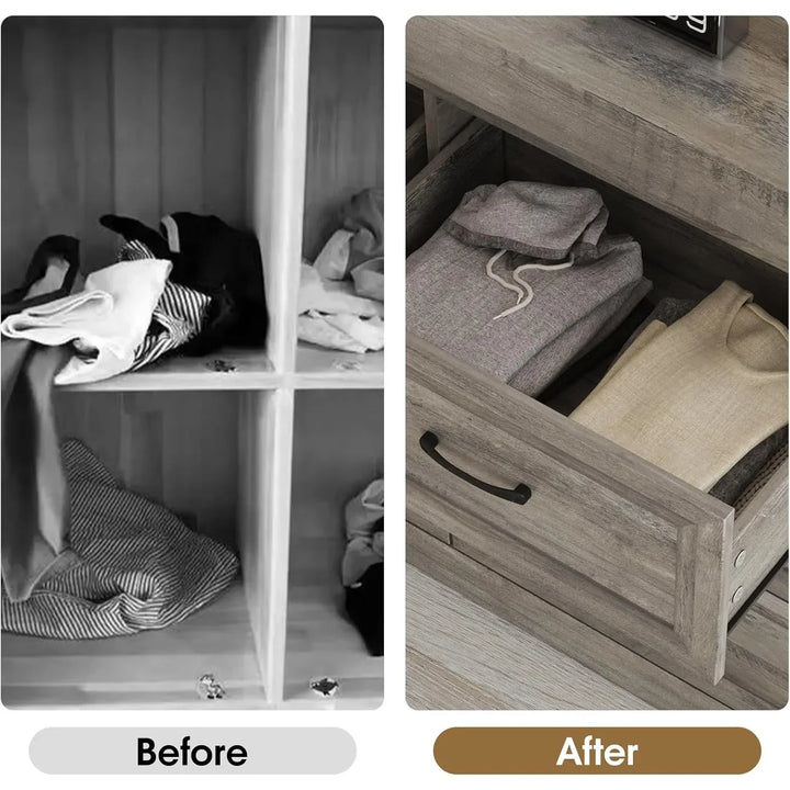 Dresser with Charging Station