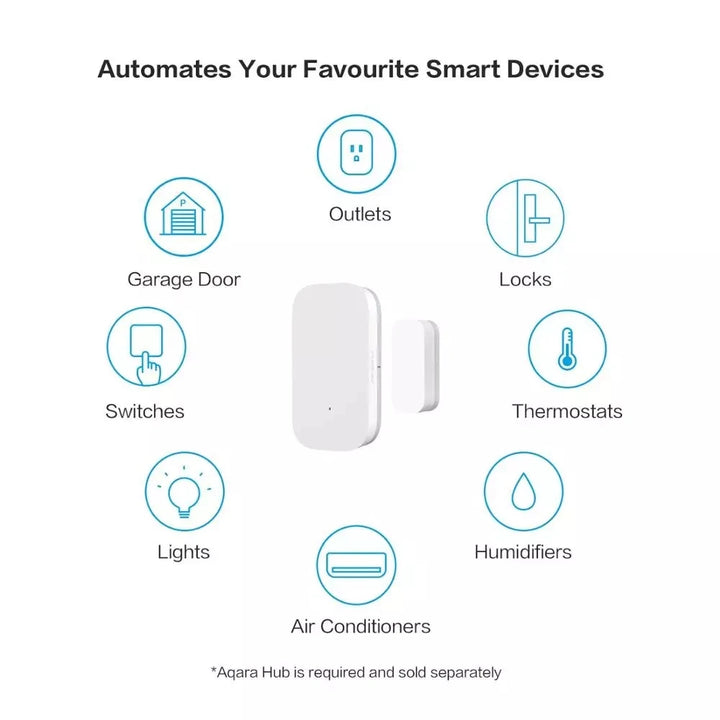 Aqara Door Window Sensor Zigbee Wireless Connection Alarm Smart Mini Door Sensor Work With Aqara Gateway Mi Home HomeKit APP