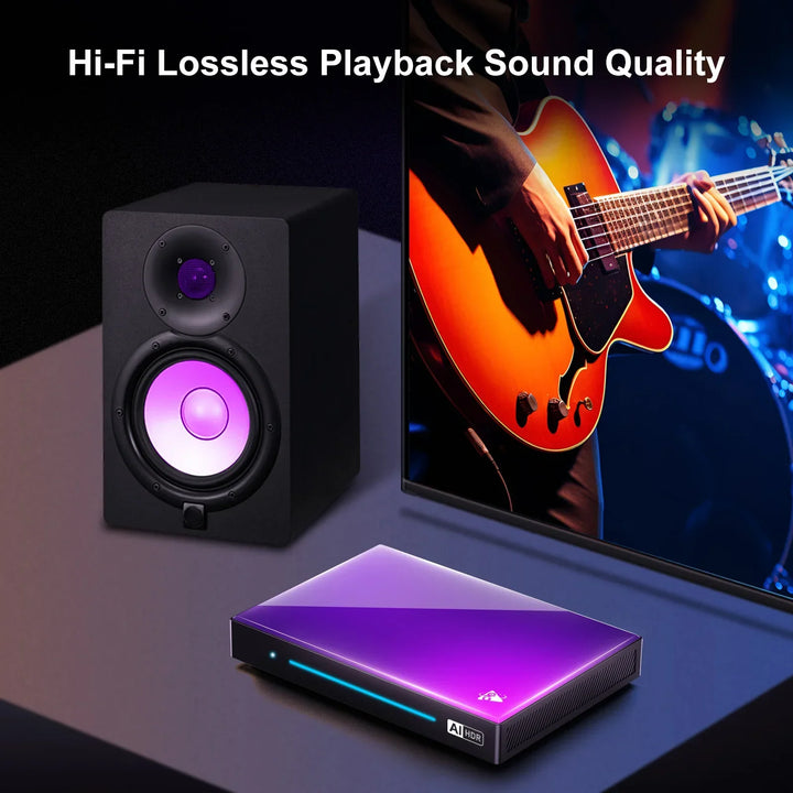 H96 MAX M9 AI Android 14 TV BOX NPU 6TOPS Rockchip RK3576 8-Core 2.4G 5G Wifi6 BT5.4 1000M LAN 8K 4K 120fps 4GB 64GB 8GB 128GB