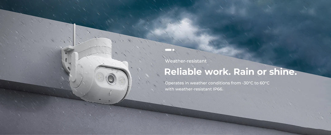 IMILAB EC5 -Smart Security System Kit, Outdoor Video Surveillance, Wireless App Control, Floodlight Camera, Wi-Fi, 2K