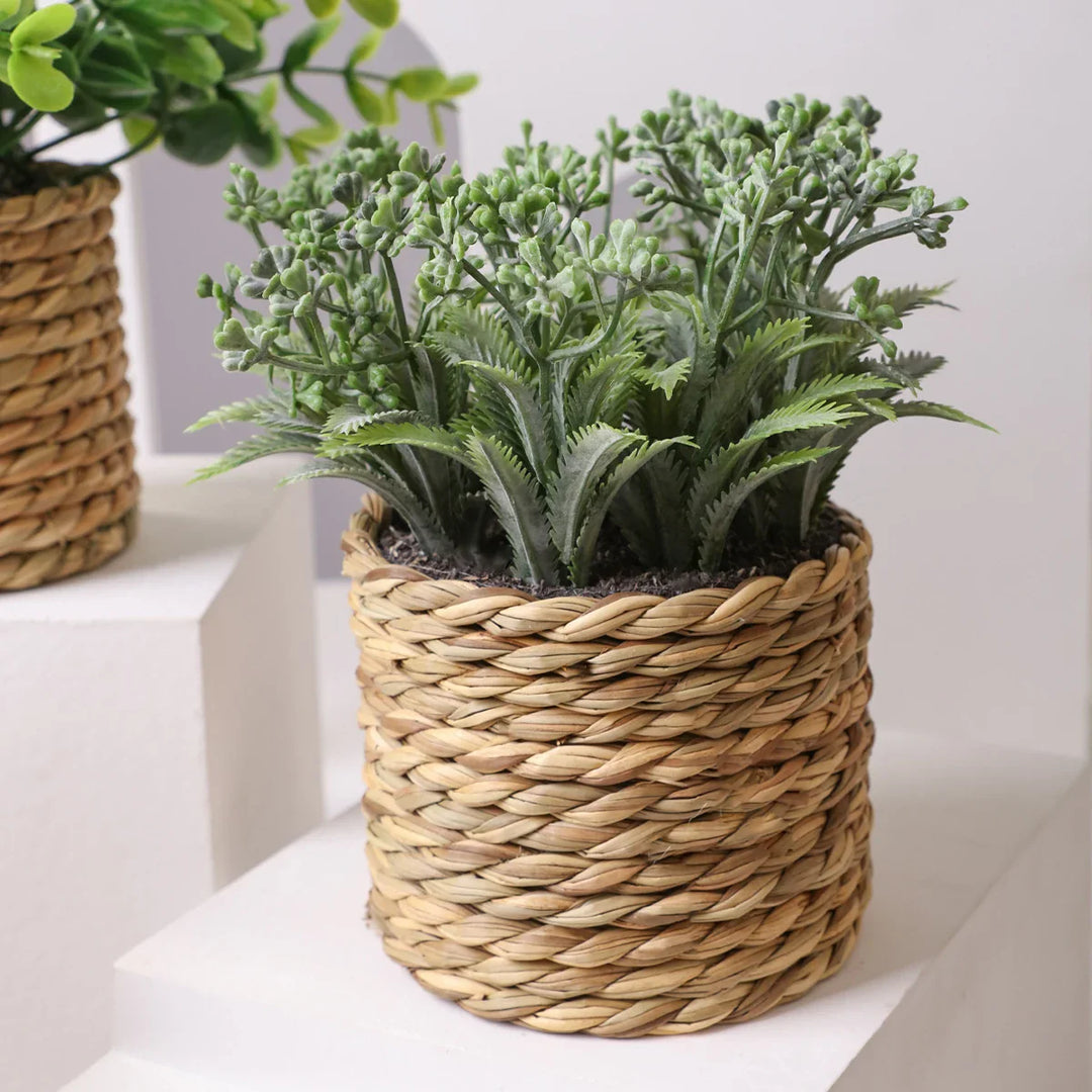 XIYA Artificial Eucalyptus Potted Plant
