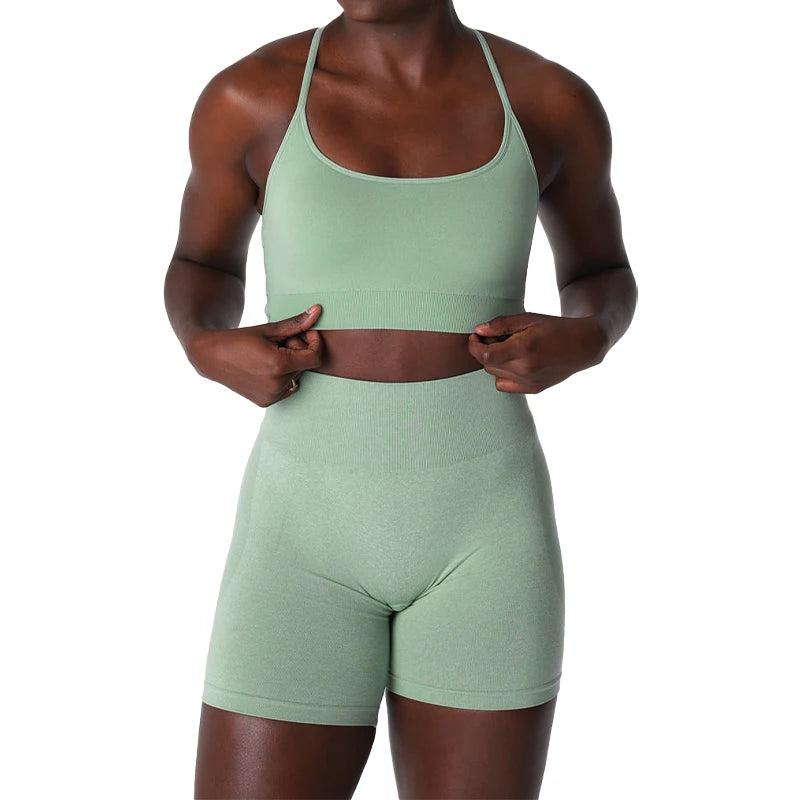 New Invincible Seamless Bra Spandex  Woman Fitness Elastic Breathable Breast Enhancement Leisure Sports Underwear