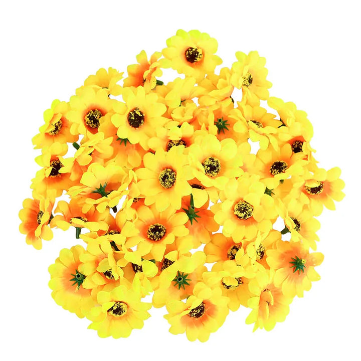 Mini Artificial Sunflower Heads