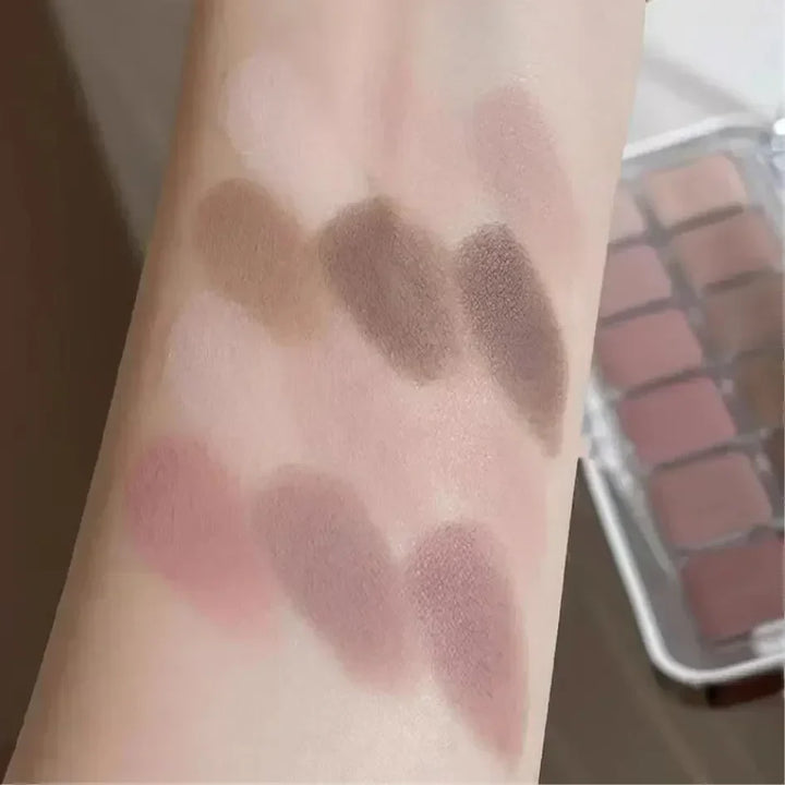 Full Matte Earth Tone Eyeshadow Palette