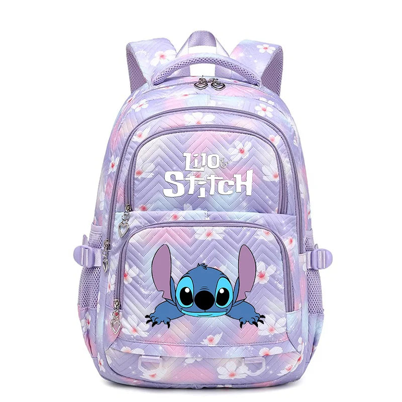 Lilo Stitch Waterproof Women Backpack Female Travel Bag Backpacks Schoolbag for Teenage Girls Bookbag Mochila