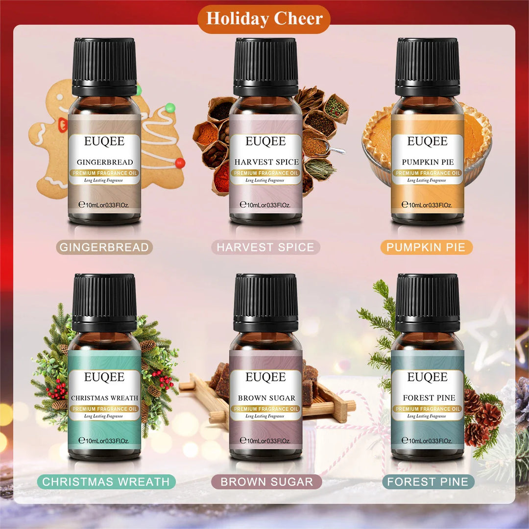 Unisex EUQEE 6pcs Fragrance Oil Gift Set