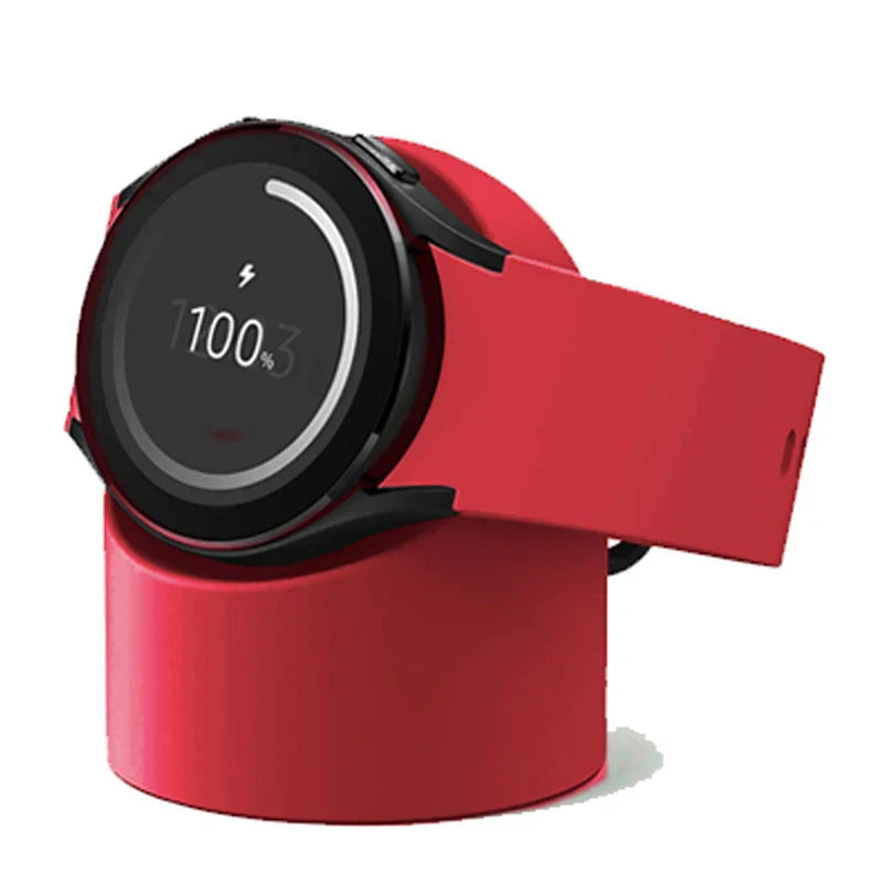 Compatible with Samsung Galaxy Watch 5 Charger Stand 40 44 46mmGalaxy Watch3 4 5 Pro Charger silicone Stand 45mm