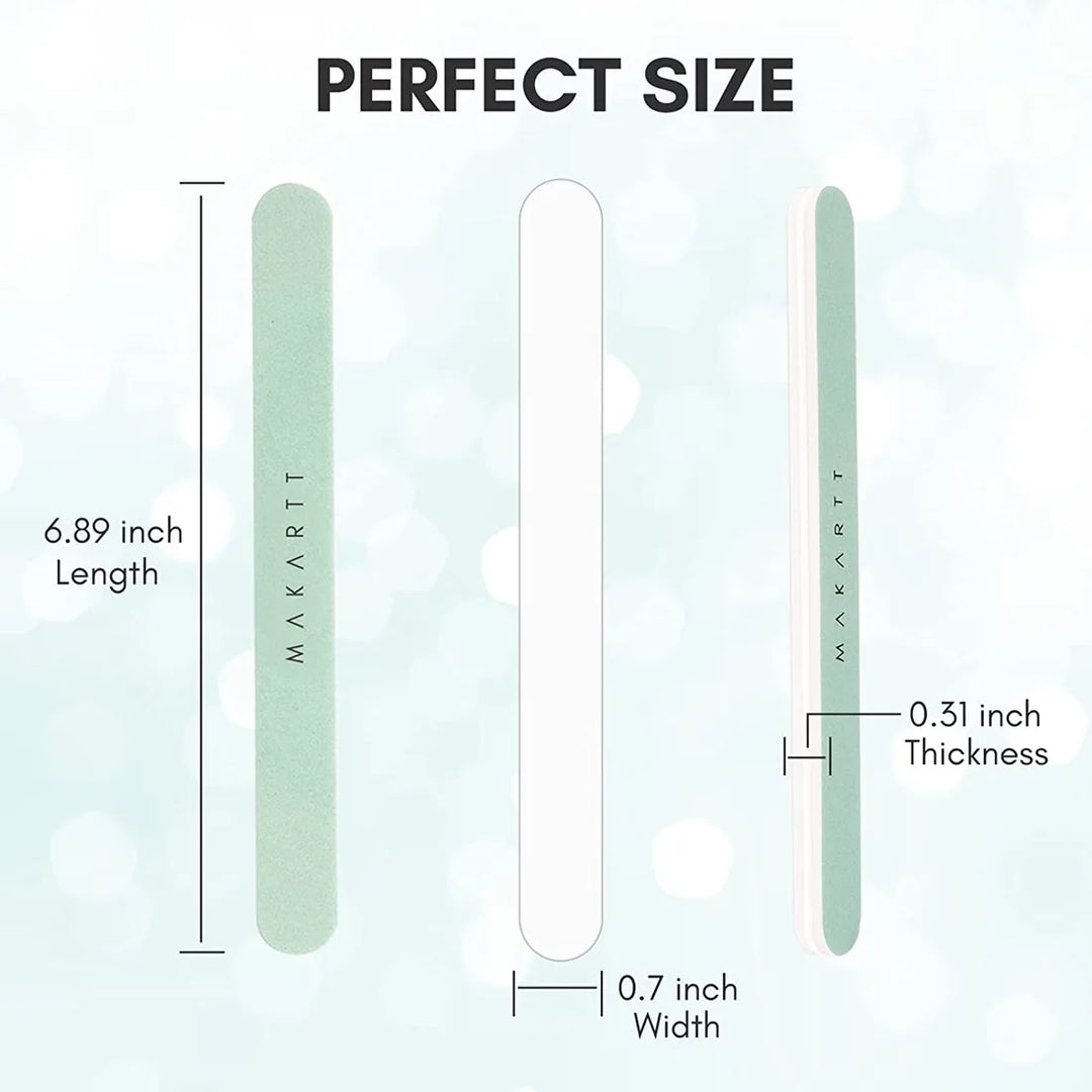Makartt Fine Nail Buffer Block Shiny Nails Sponge 10PCS Natural Nail Polisher for Natural Nails Nail File 400 and 6000 Grit