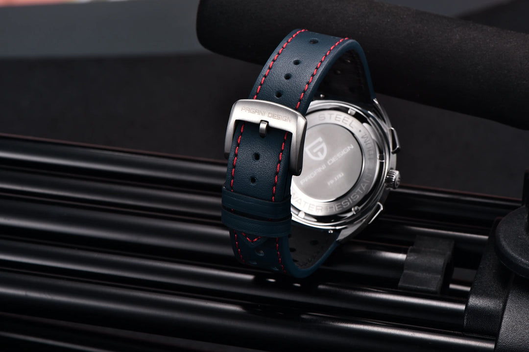 PAGANI DESIGN 2024 New Panda Dial Men Watches Luxury Quartz Watch For Men Japan VK63 Sport Chronograph Sapphire glass Wristwatch