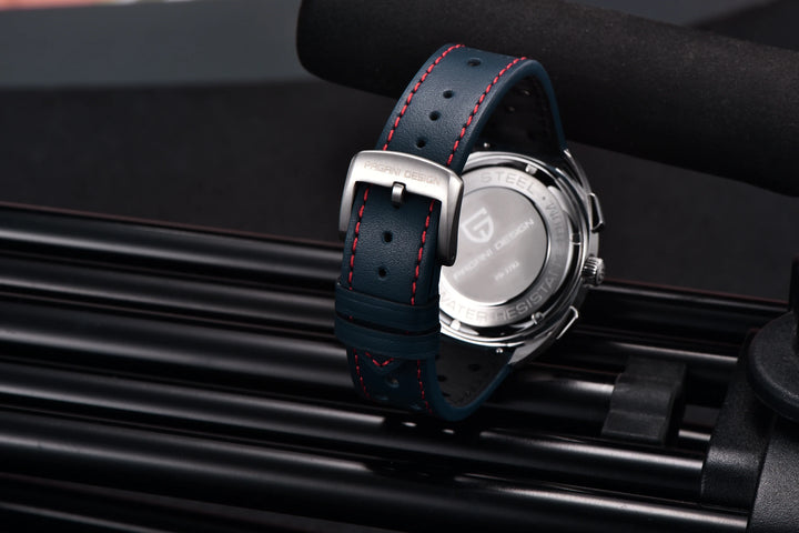 PAGANI DESIGN 2024 New Panda Dial Men Watches Luxury Quartz Watch For Men Japan VK63 Sport Chronograph Sapphire glass Wristwatch