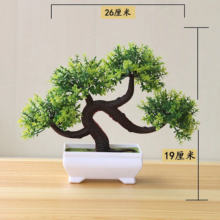 Mini Artificial Bonsai Tree Decoration