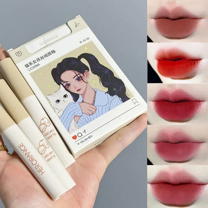 Creative Cigarette Shape Lipstick Set