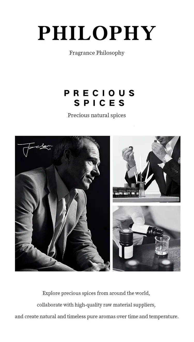 New 100ml vanilla men's perfume cologne pheromone perfume men's fresh floral lasting perfume spray Dupes